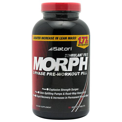 iSatori - Morph Gxr-3 180 Tabs  TEMPORARELY UNAVAILABLE