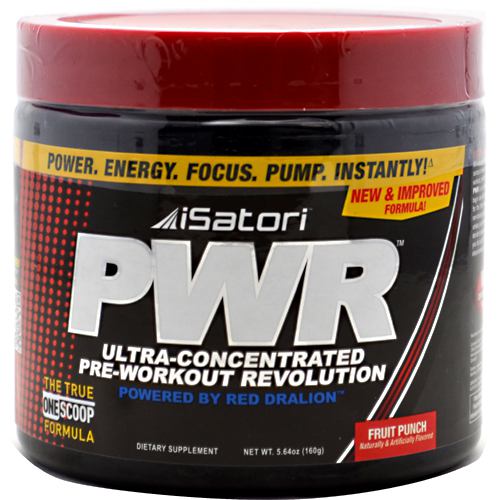 iSatori - Pwr W/Red Drallion Fruit Punch 30 Servings
