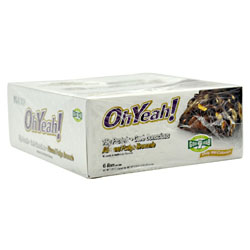 ISS - Oh Yeah! Good Grab Bar Almond Fudge 6 bars 45g each TEMPORARELY UNAVAILABLE