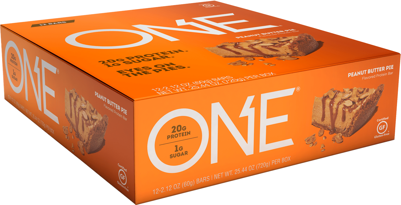 ISS - Oh Yeah! ONE Bar Peanutbutter Pie 12 bars 2.12oz each     TEMPORARILY UNAVAILABLE