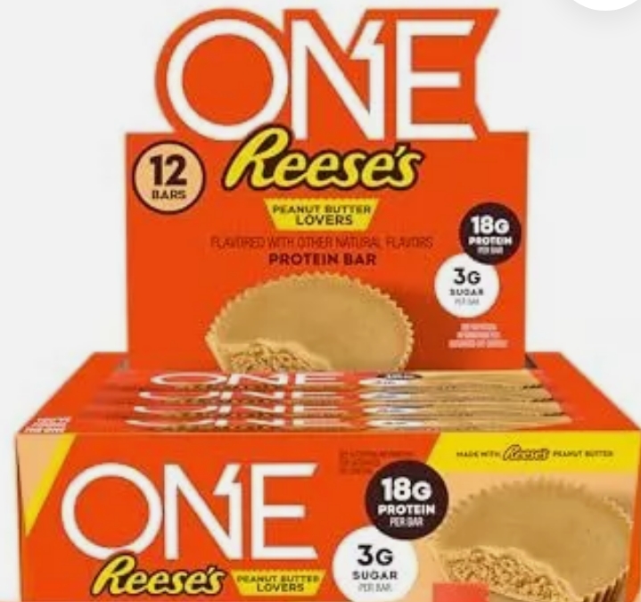 ISS - Oh Yeah ONE Resse's Peanut Butter 12 Bars