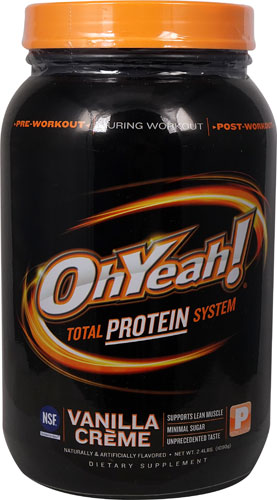 ISS Oh Yeah Vanilla 2.4Lb TEMPORARELY UNAVAILABLE