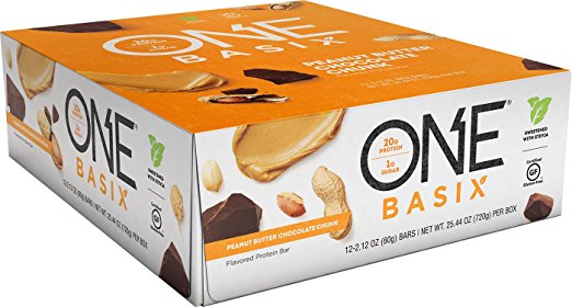 ISS - One Basic Peanut Butter Chocolate Chunk 12 bars TEMPORARELY UNAVAILABLE