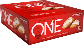 ISS - Oh Yeah! Bar Iced Gingerbread 12 bars 3oz each  TEMPORARILY UNAVAILABLE