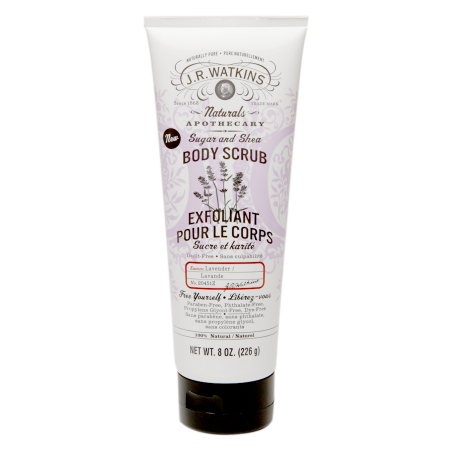 J.R. Watkins Body Scrub Exfol Lavender 8 oz-OUT OF STOCK