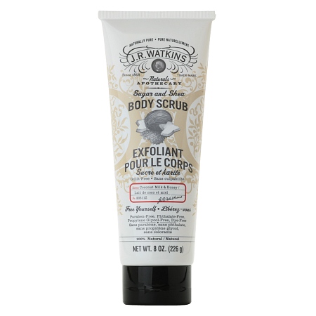 J.R. Watkins Body Scrub Sugar & Shea Cocont 8 oz-OUT OF STOCK