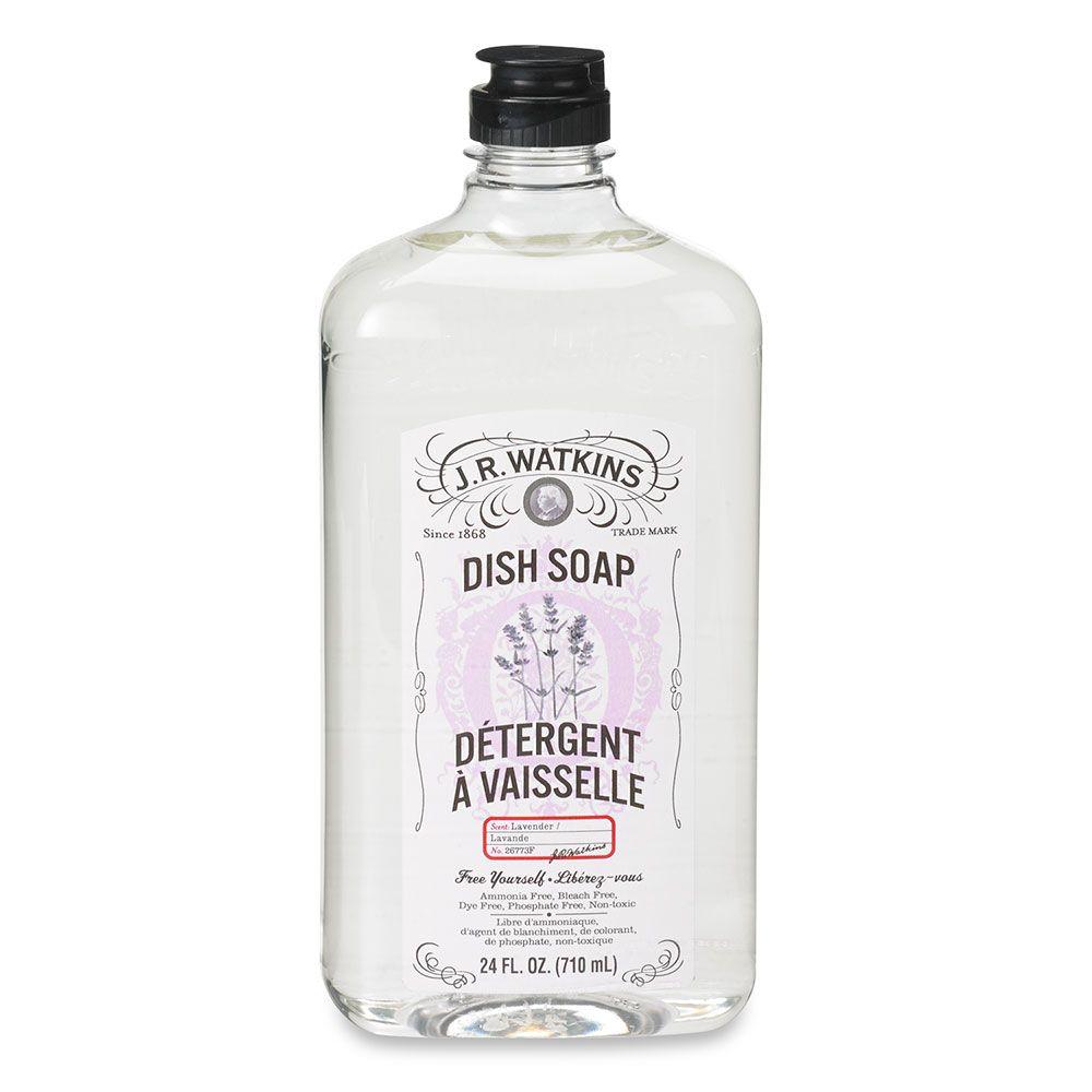 J.R. Watkins Liquid Dish Soap Lavender 24 fl oz-OUT OF STOCK