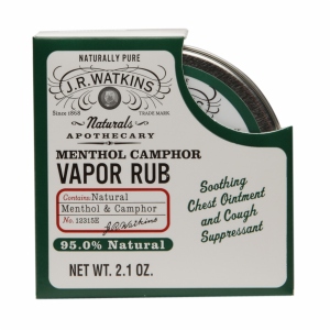 J.R. Watkins Menthol Vapor Rub 2.1 oz TEMPORARELY UNAVAILABLE