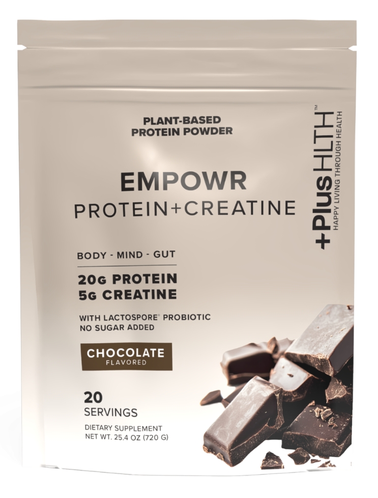 CV Sciences Empower Protein + Creatine 20g protein 5g Creatine 20 Servings Chocolate Flavor