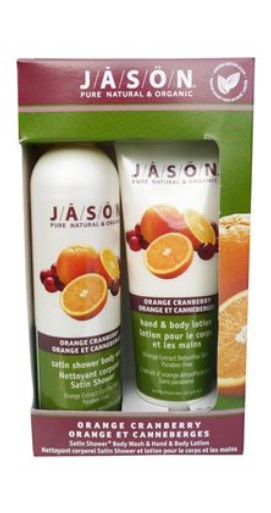 Jason Gift Set Orange Cranberry 2 pc
