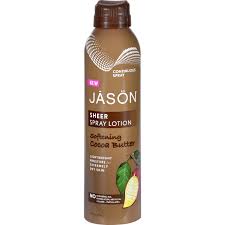 Jason - Lotion Sheer Spray Cocoa Butter 6 Oz