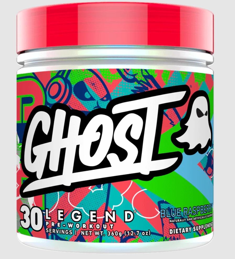 Ghost Legend Pre - Workout Blue Raspberry 30 Servings