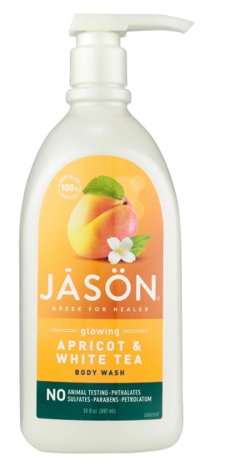 Jason Satin Body Wash Apricot 30 oz