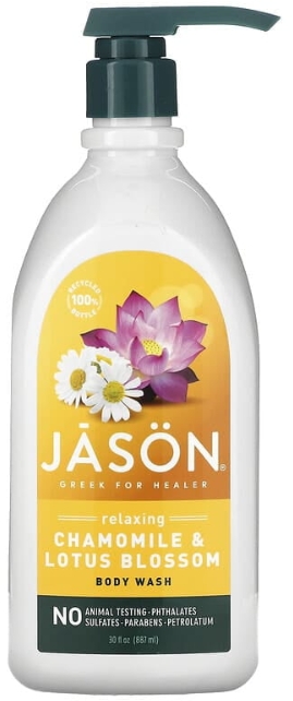 Jason Satin Body Wash Chamomile & Lotus Blossom*NEW PKG* 30 oz