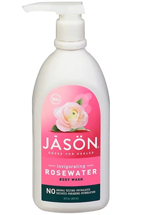 Jason Satin Body Wash Glycerine Rose 30 oz