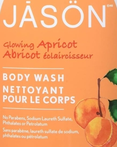 Jason Travel Size Apricot Satin Shower Body Wash 2 oz