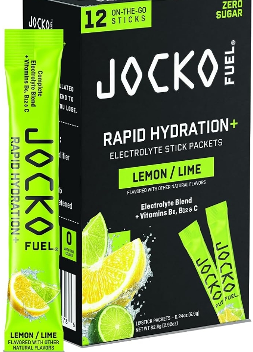 Jocko - Rapid Hydration+ Electrolyte 12stx Lemon Lime