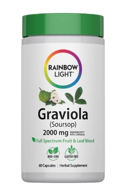 Rainbow Light Graviola (soursop) 2000mcg 60 caps