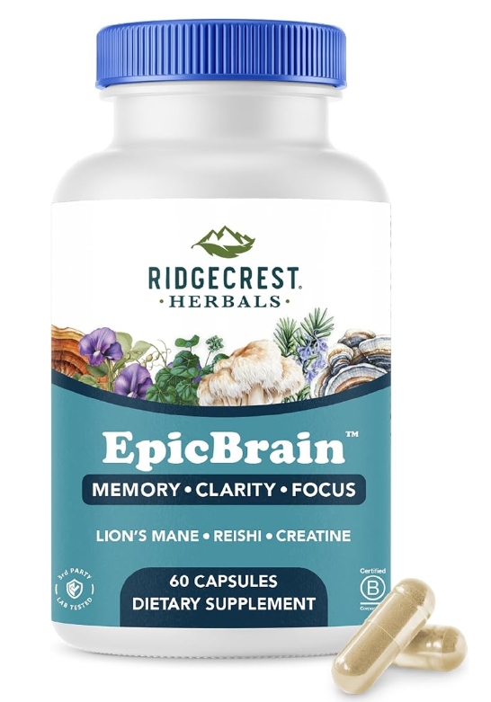 Ridgecrest - Epic Brain 60 caps