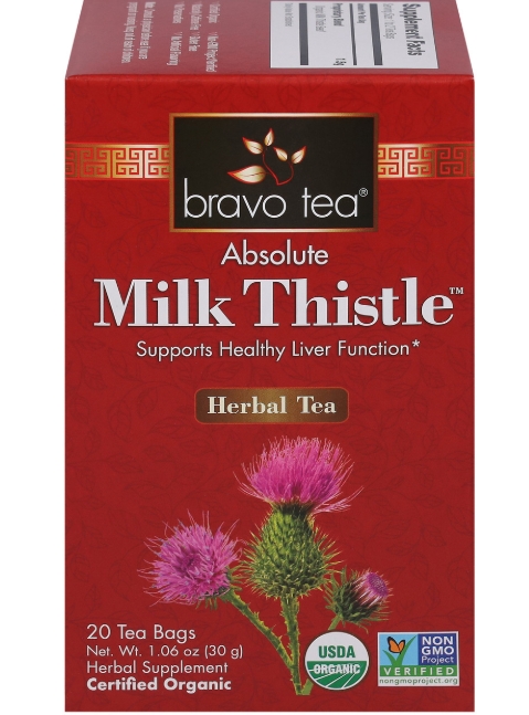 Bravo Tea Absolute Milk Thistle Tea 20 bag