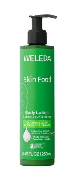 Weleda Body Lotion Skin Food Nourish & Glow 8.45 oz