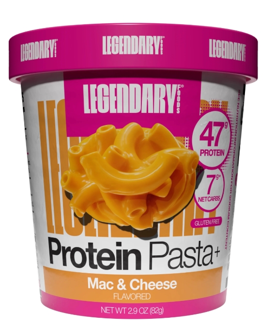Legendary Foods Protein Pasta 47g Protein Mac & Cheese 2.9 oz  (12 pack)