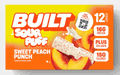 Built SOUR PUFF Sweet Peach Punch Protein 12/Bars