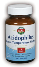 Kal - Acidophilus Shelf Stable 60ct 4bil Capsule
