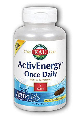 Kal - ActivEnergy Once Daily ActivGels Iron Free 90 ct Softgel