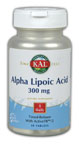 Kal - Alpha Lipoic Acid Sustained Release 30ct 300mg Tablet