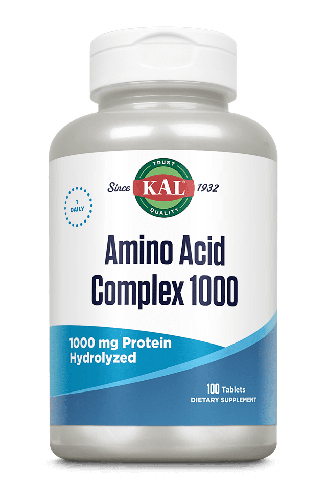 Kal - Amino Acid Complex 100ct 1000mg Tablet 