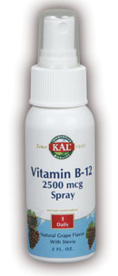 Kal - B-12 ActivSpray 2oz 2500mcg Spray