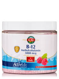 Kal - B-12 Methylcobalamin ActivMix 9oz 5000mcg Fine Powder-OUT OF STOCK