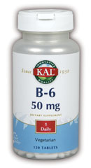 Kal - B-6 50 120ct 50mg Tablet