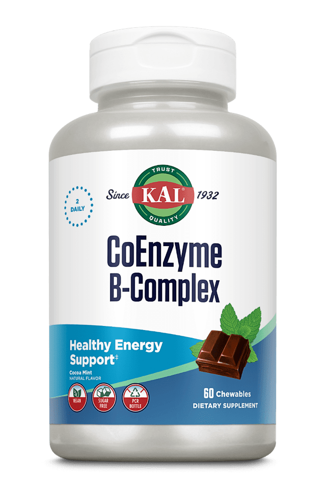 Kal - Coenzyme B-Complex 60ct Chewable