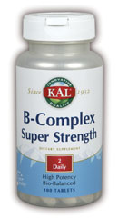 Kal - Super Strength B Complex 100ct Tablet