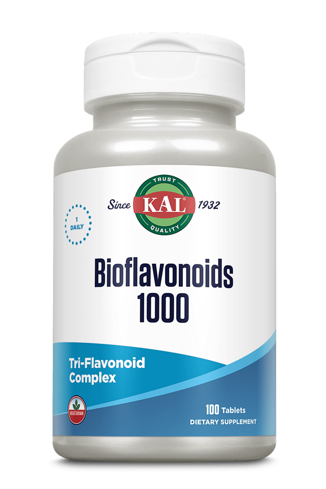 Kal - Bioflavonoid 100ct 1000mg Tablet