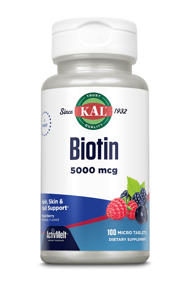 Kal - Biotin ActivMelt 100ct 5000mc Lozenge