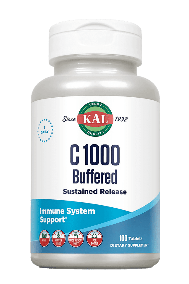 Kal - C-1000 Buffered Sustained Release 100ct 1000mg Tablet