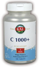 Kal - C-1000+ Mega Potency 100ct 1000mg Tablet