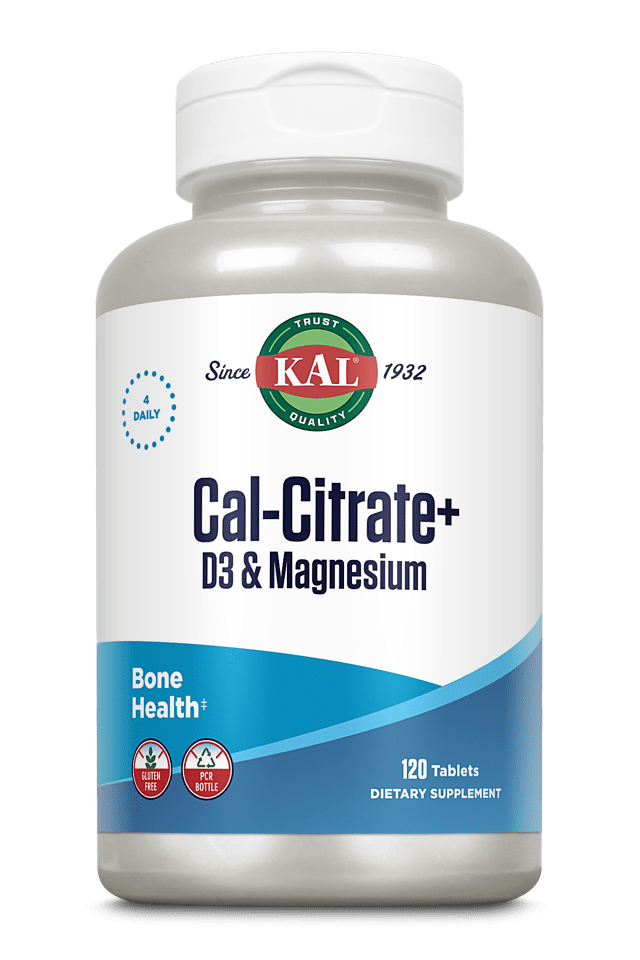 Kal - Cal-Citrate+ 120ct 1000mg Tablet
