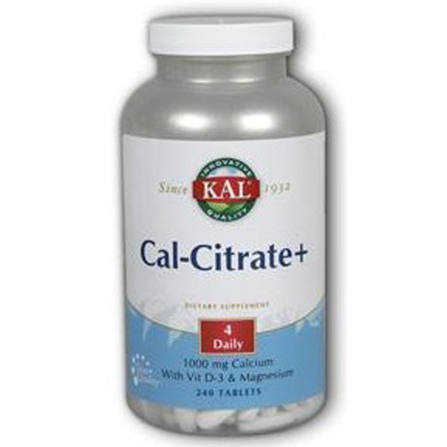 Kal - Calcium Citrate+ 60ct 500mg Chewable