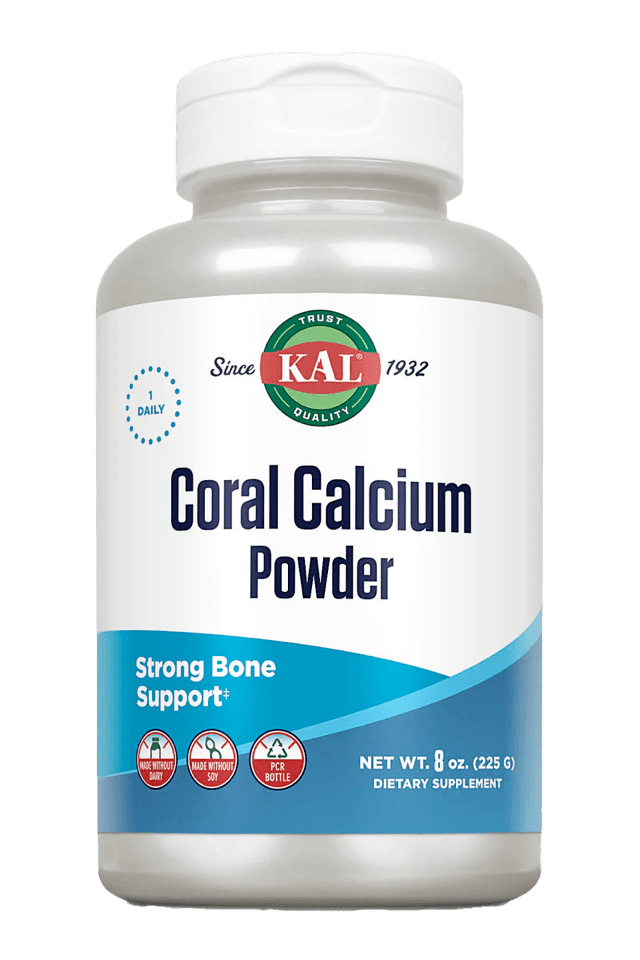 Kal - Coral Calcium Powder 8oz 1000mg Fine Powder