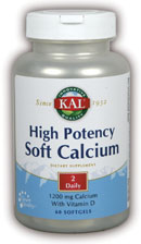 Kal - Cal, High Potency w/D 1200mg/400iu 60 Sg (Temp Unavailable)