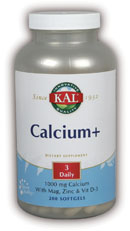 Kal - Calcium+ ActivGels 200ct 1000mg Softgel