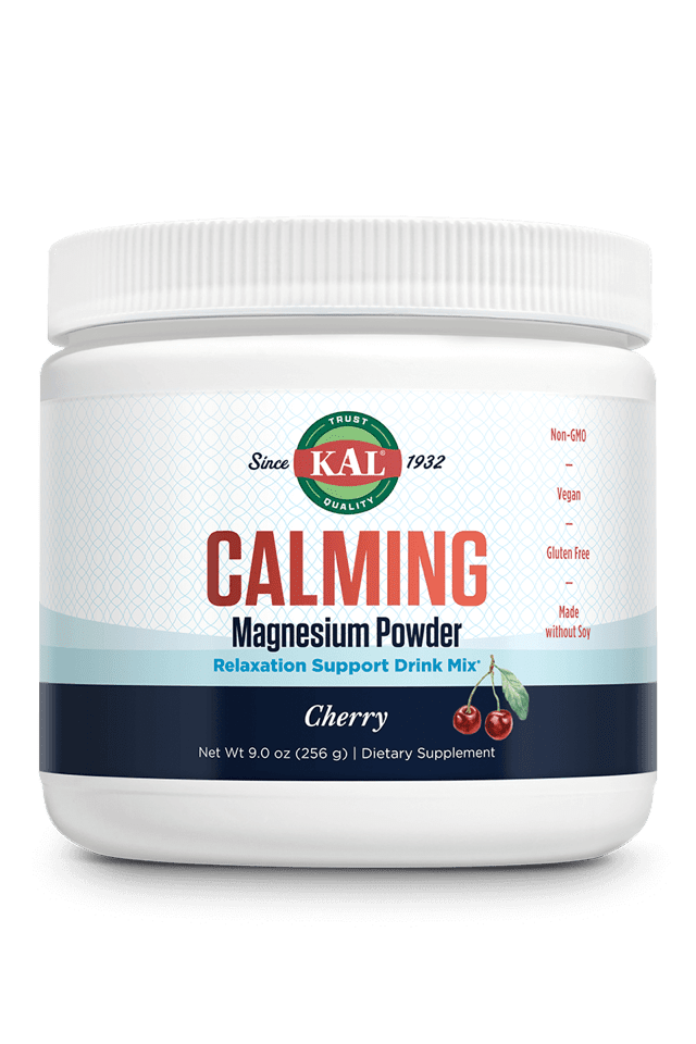Kal - Calming Magnesium Powder - Cherry 9oz Powder