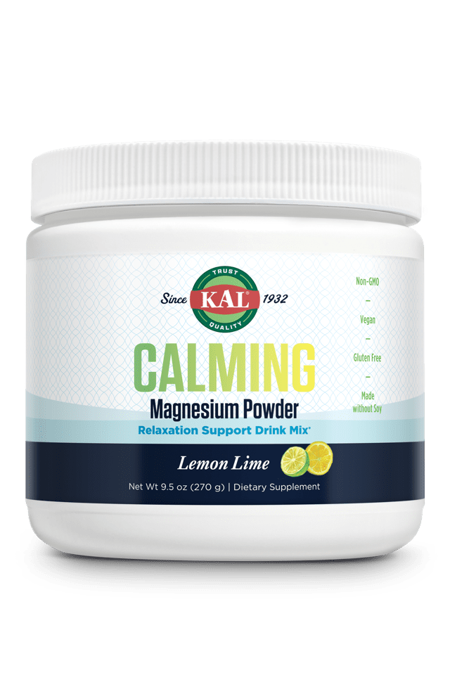 Kal - Calming Magnesium Powder - Lemon Lime 9.5oz Powder