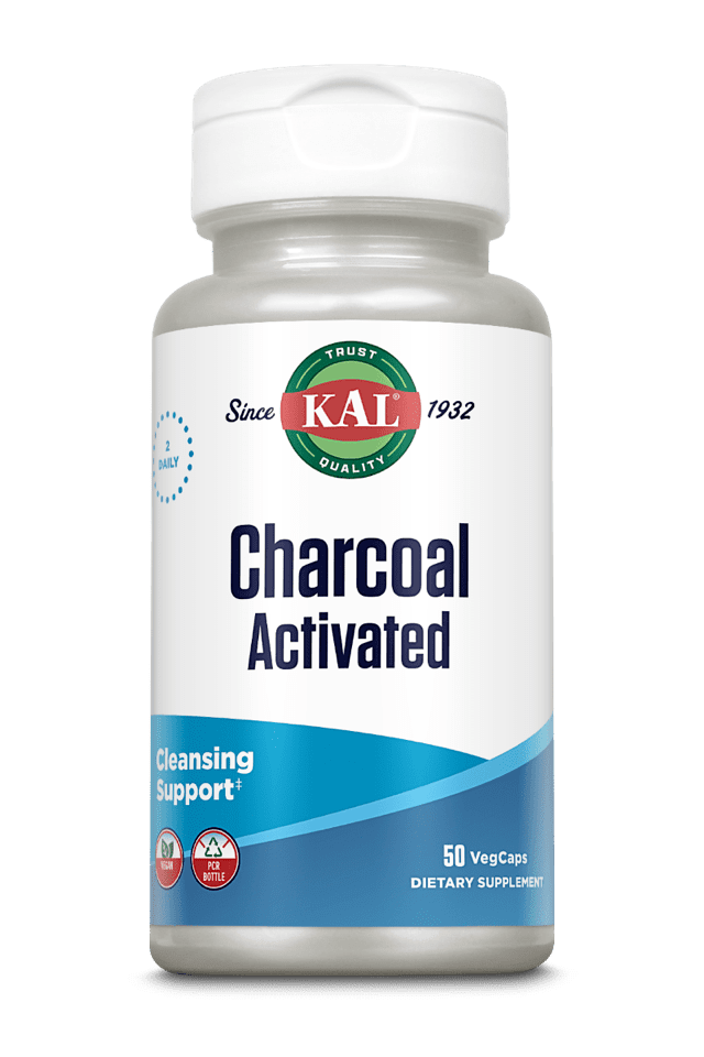 Kal - Charcoal 50ct 280mg Vegetarian Capsule