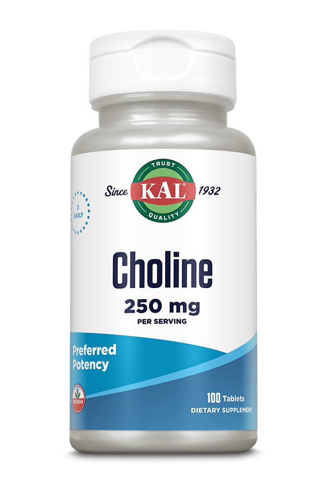 Kal - Choline 100ct 250mg Tablet