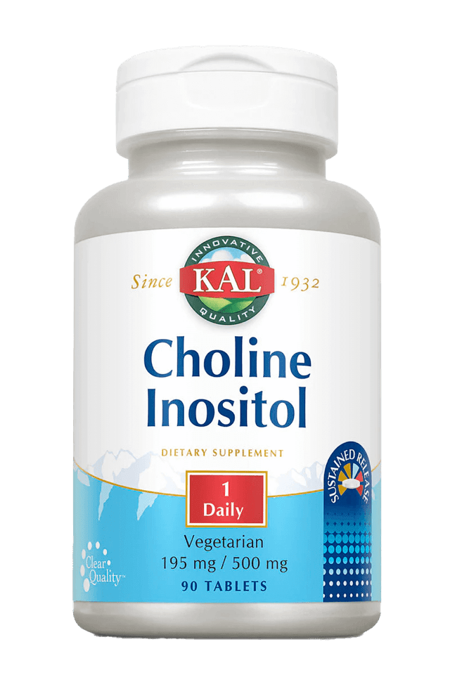 Kal - Choline Inositol Sustained Release 90ct 500mg Tablet